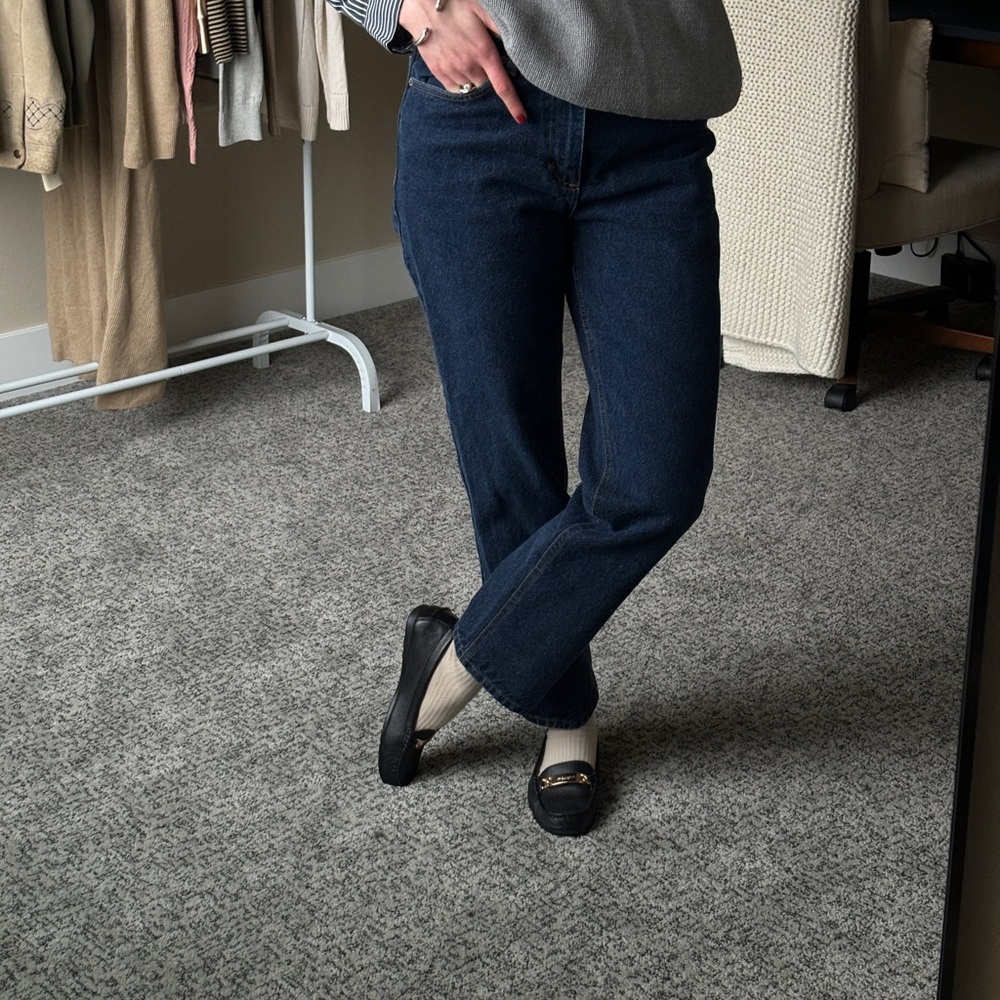 Ralph Lauren Blue Straight Leg Jeans